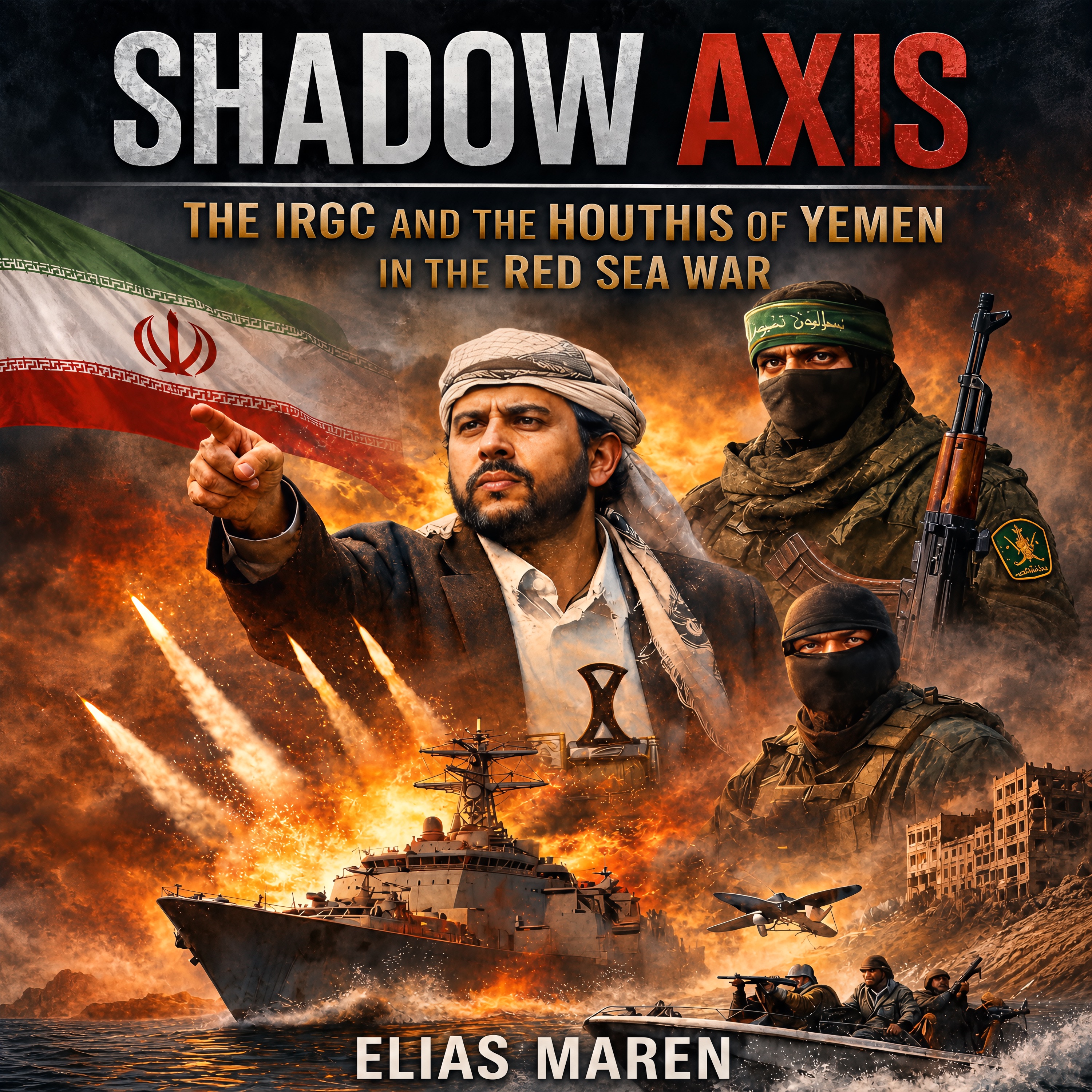 Shadow Axis: The IRGC and the Houthis of Yemen in the Red Sea War — Book Three of the Nations in the Valley Audio Series.